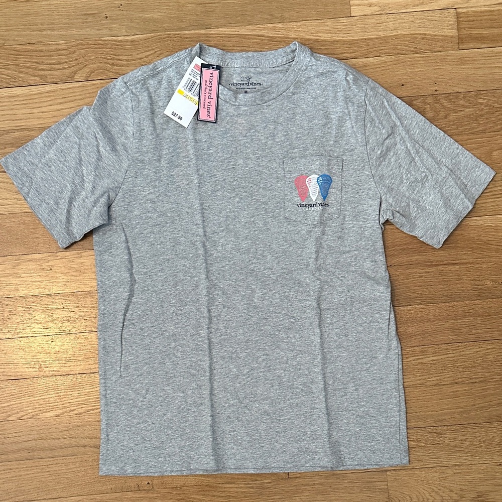 Vineyard Vines Gray Short Sleeve Tee
